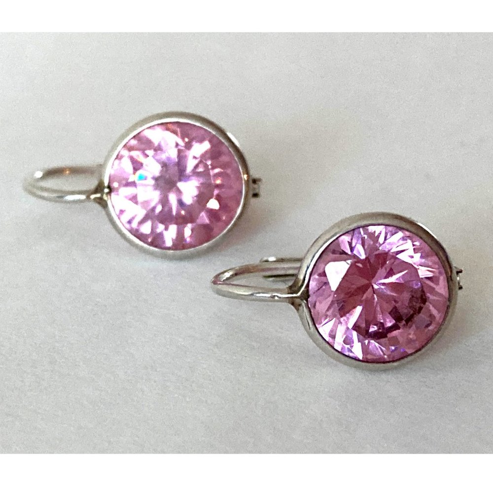 SWAROVSKI Mini Bella Pink Crystal Earrings